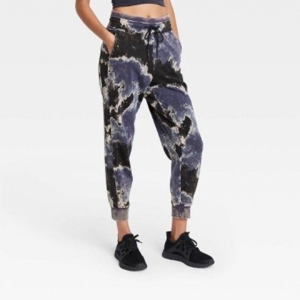 Joy Lab Terry Marble Tie Dye Jogger